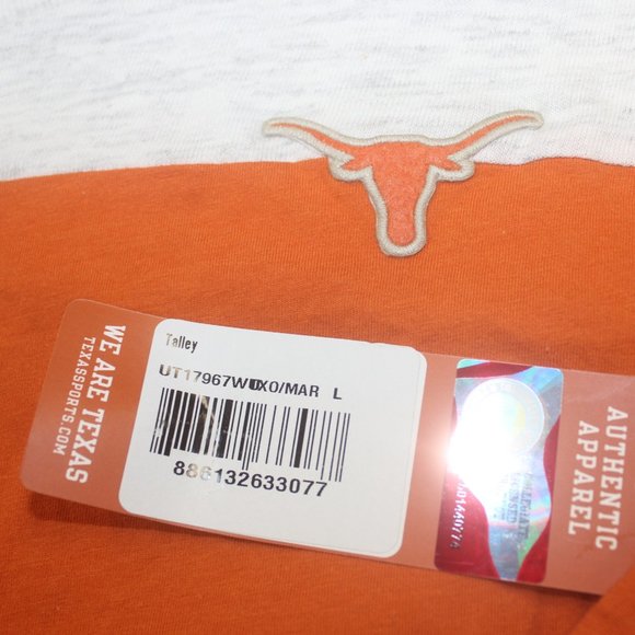 UT TEXAS LONGHORNS WOMENS TALLEY SHIRT NEW - Picture 3 of 6